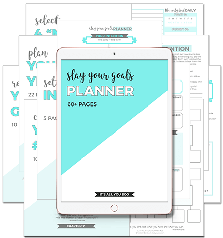 Slay Your Goals in 2018 – Planner Review